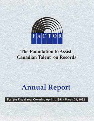 Annual Report 1991 - 1992