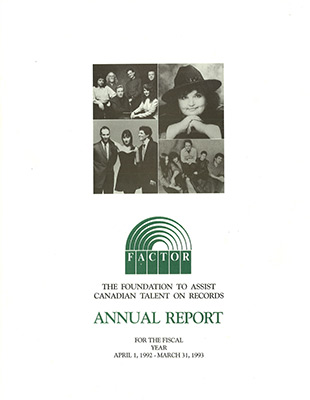 Annual Report 1992 - 1993